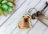 Personalised photo keyring