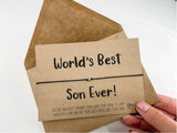 Wish Bracelet for World's Best Son