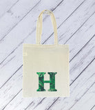 Tropical Cotton Long Handled Shopper Bag