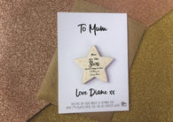 Mums are like Stars magnet card