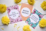 Bright Floral IVF Journey Cards ®