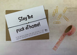 Sweary Wish bracelet - Stay the f*ck at home