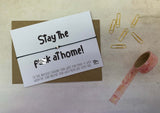 Sweary Wish bracelet - Stay the f*ck at home