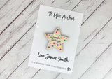 Superstar Childminder magnet card