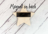 Superstar Childminder magnet card